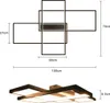 Diagrams showing the dimensions of a modern geometric LED ceiling light. Náhľad obrázku produktu