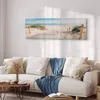 Vlies Leinwandbild - Charming Beach 120x40 cm Landschaften Produktbild-Vorschau 4