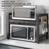 OKWISH Kuchyňské police, výsuvný regál do mikrovlnné trouby Náhled obrázku produktu 6