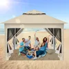 Skladací pavilón Izrielar Pop-up 3,3×3,3×2,68 m – záhradný Náhľad obrázku produktu 11