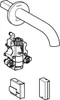 Geberit 116268SN1 Piave WT-Arm., Wandmontage, Batterie Produktbild-Vorschau 2