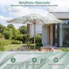 Parasol COSTWAY φ 270 cm, parasol de jardin en bois, Voir les images du produit 4