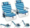 KOMFOTTEU Strandstuhl faltbar, Campingstuhl mit Produktbild-Vorschau 1