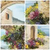 Poster - Poster ohne Rahmen - Haus Santorini Blumen - Produktbild-Vorschau 8
