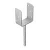 Domax U-Pfostenträger Pfostenanker PS 100U 101x120x4mm Produktbild-Vorschau 4