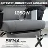 Kancelářská židle HOMCOM, ergonomická s podnožkou ve Náhled obrázku produktu 7