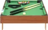3-nożny mini stół bilardowy 92×52×19 cm Brązowo-zielony Podgląd zdjęcia produktu 3