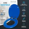 SANILO® WC sedátko s mechanismem Soft-Close modré, WC Náhled obrázku produktu 2