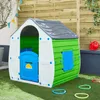 sweeek - Spielhaus aus Kunststoff für Kinder  - Mehrfarbig Produktbild-Vorschau 2