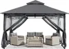 ABCCANOPY Pavillon 2.5x2.5m Wasserdicht Stabil Winterfest Produktbild-Vorschau 1