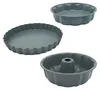 Relaxdays Backform, 3er Set, Ø 25,5/27,5/28 cm, antihaft, Produktbild-Vorschau 1