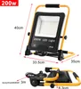 YARDIN LED stavební reflektor 200W teplý bílý reflektor Náhled obrázku produktu 3