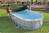 Bestway® PVC-Abdeckplane 418 x 230 cm, schwarz, oval Produktbild-Vorschau 4