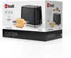 Toaster Retro Schwarz - Vintage Toaster Produktbild-Vorschau 3