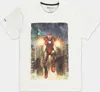 Avengers T-Shirt - Iron Man Blast (weiss) XL Produktbild-Vorschau 1