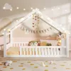 Flieks dětská postel domeček postel 90x190cm s led, Náhled obrázku produktu 2