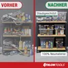ATHLON TOOLS 4 x 80L Aufbewahrungsboxen mit Deckel - rot Produktbild-Vorschau 5