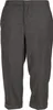 Nahaufnahme einer grauen Knickerbocker-Hose ohne Zubehör, frontal fotografiert. Produktbild-Vorschau