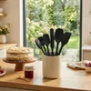 WELLHAUS Set mit 6 schwarzen Teigspateln aus Silikon Produktbild-Vorschau 8