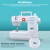 Mini-Elektro-Nähmaschine mit 20 Sticharten und Fußpedal Produktbild-Vorschau 6