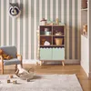 sweeek - Kinderbücherregal, 2 Türen und 4 Regale - Grün Produktbild-Vorschau 5