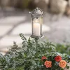 Stablaterne Fleur, Metall Maße: Ø 12 x 71 cm, Glaszylinder Produktbild-Vorschau 2