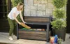 DECO GARDEN Bank 227 L – Walnuss / Anthrazit Produktbild-Vorschau 3