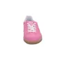 A single pink sneaker is shown from the front on a white background. Voir les images du produit