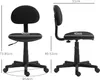 HOMCOM Bürostuhl Ergonomisch Schreibtischstuhl für Produktbild-Vorschau 3