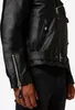 Herren Lederjacke Bikerjacke Ricano BRANDO Nappa – Schwarz Produktbild-Vorschau 5