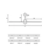 Energiespar Deckenventilator mit Fernbedienung Amelia Produktbild-Vorschau 7