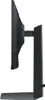 Side view of a black computer monitor on a stand. Produktbild-Vorschau