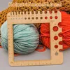 Nadelgrößenmesser Holz – Stricknadel Maßstab für Rund- & Produktbild-Vorschau 6