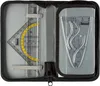 A set of drawing and drafting tools in a zippered case. Produktbild-Vorschau