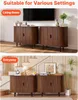 Kaffeebar-Schrank, Kaffeebar-Tisch im Mid-Century-Stil mit Produktbild-Vorschau 7