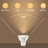 ZMH 10ER LED Leuchtmittel GU10 6W Warmweiß Abstrahlwinkel Produktbild-Vorschau 4