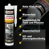 Isolbau Aquarium Silikon 300 ml Schwarz 1 Stück Glassilikon dauerelastisch wasserdicht Produktbild-Vorschau