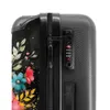 NoBoringSuitcases.com® Großer Koffer - Blumen im Produktbild-Vorschau 5
