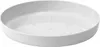Cache-pot blanc 23,4x3,4cm plastique brillant Voir les images du produit 1
