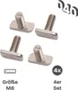 040 Parts Śruba ze stali nierdzewnej M8x20 z łbem w Podgląd zdjęcia produktu 4