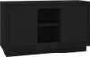 vidaXL Sideboard Schwarz 102x35x60 cm Holzwerkstoff Produktbild-Vorschau 2