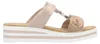 Rieker Damen Pantolette mit Strass und Metallic Schimmer Produktbild-Vorschau 9