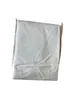 A white plastic sheet is folded and wrapped in clear plastic. Produktbild-Vorschau