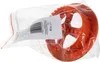 An orange plastic object, possibly a tool or part, is inside a clear plastic bag with a label attached. Produktbild-Vorschau