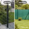 Zaunblende in verschiedenen Farben – Sichtschutz für Garten Produktbild-Vorschau 4