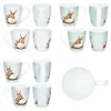 Ritzenhoff 6er Set Kaffeebecher Bunny 300ml Hase Ostern Produktbild-Vorschau 6
