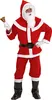 Flanell Santa Claus Kostüm komplett Weihnachtsmannkostüm Produktbild-Vorschau 5