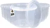 Kunststoffeimer mit Deckel 1,5L | PP | rund | Transparent Produktbild-Vorschau 1