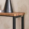 SoBuy consolle vintage in metallo tavolo da corridoio Anteprima dell’immagine prodotto 4