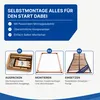 LEO KV Lattenrost 7 Zonen 80 x 200 cm Kopfteil verstellbar Produktbild-Vorschau 6